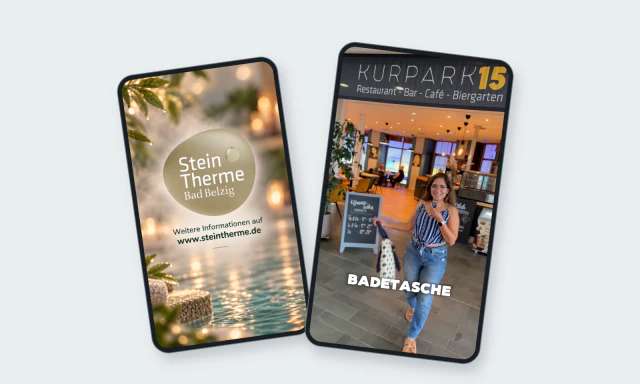 SteinTherme Bad Belzig: Videoproduktion, Social Media