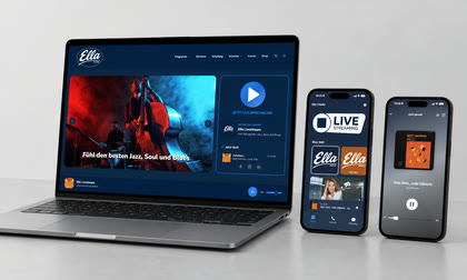 Ella Radio Website und App